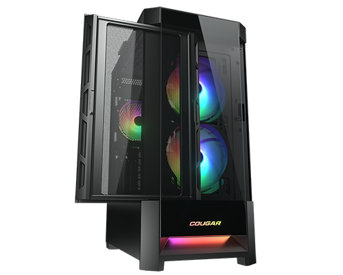 Cougar Duoface Black Mid Tower Computer Cases